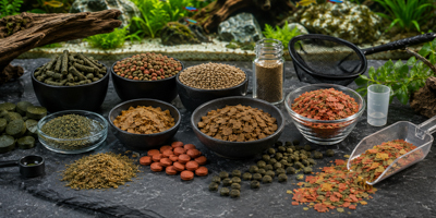 Mangimi per pesci tropicali e marini