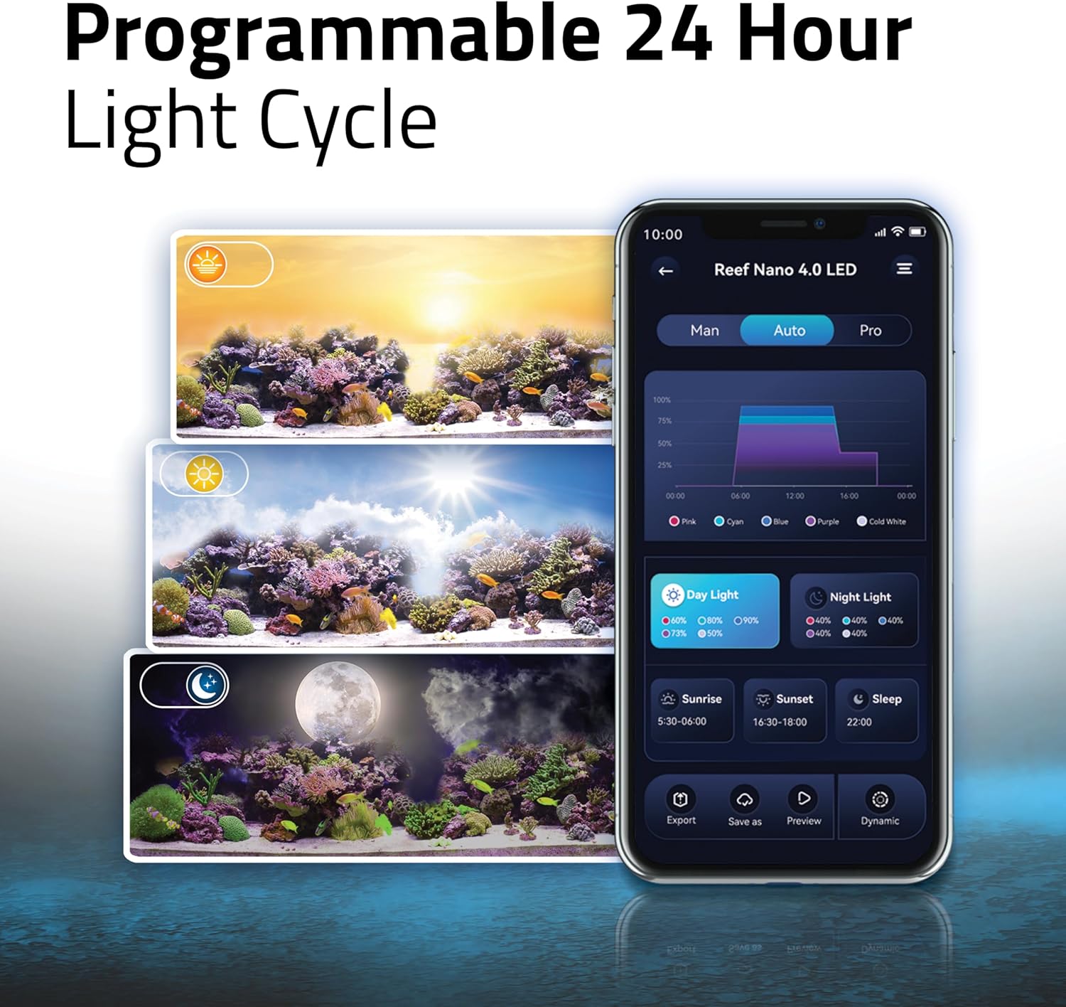 ASKOLL FLUVAL MARINE NANO LED 25w Bluetooth ceiling light for nano reef