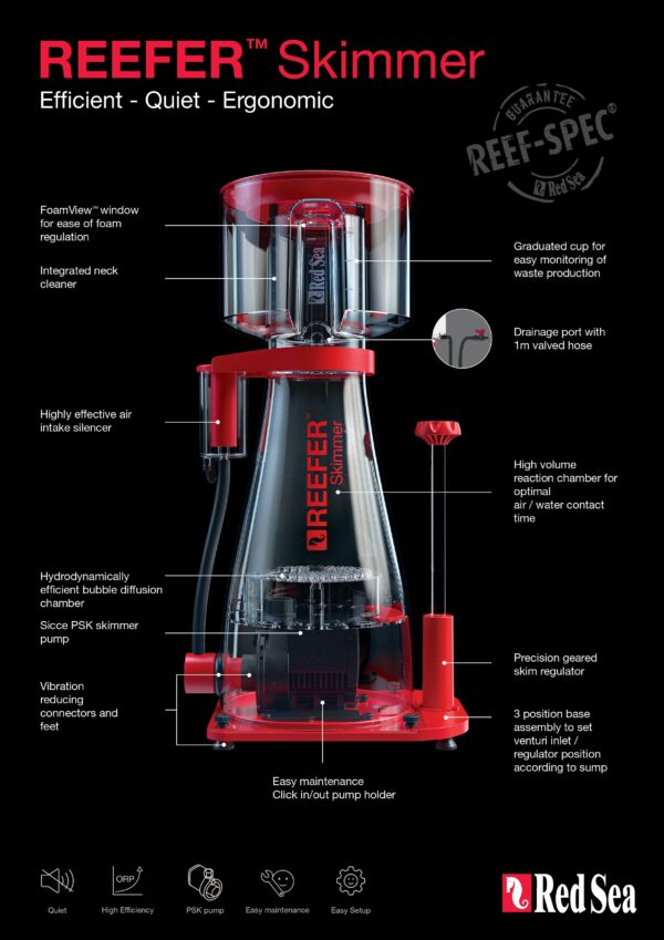 RED SEA REEFER SKIMMER 900 DC