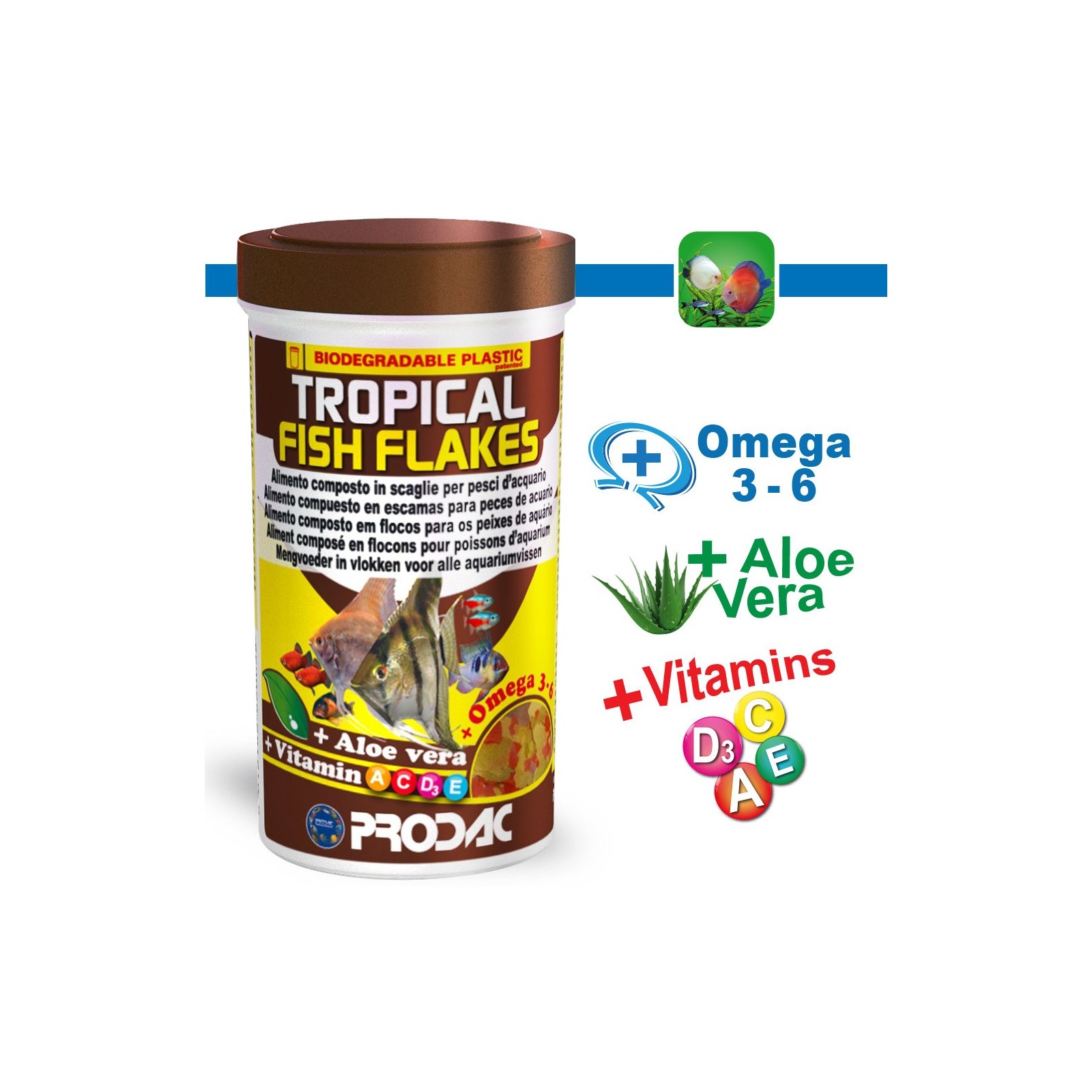 TROPICAL FISH FLAKES 100ml