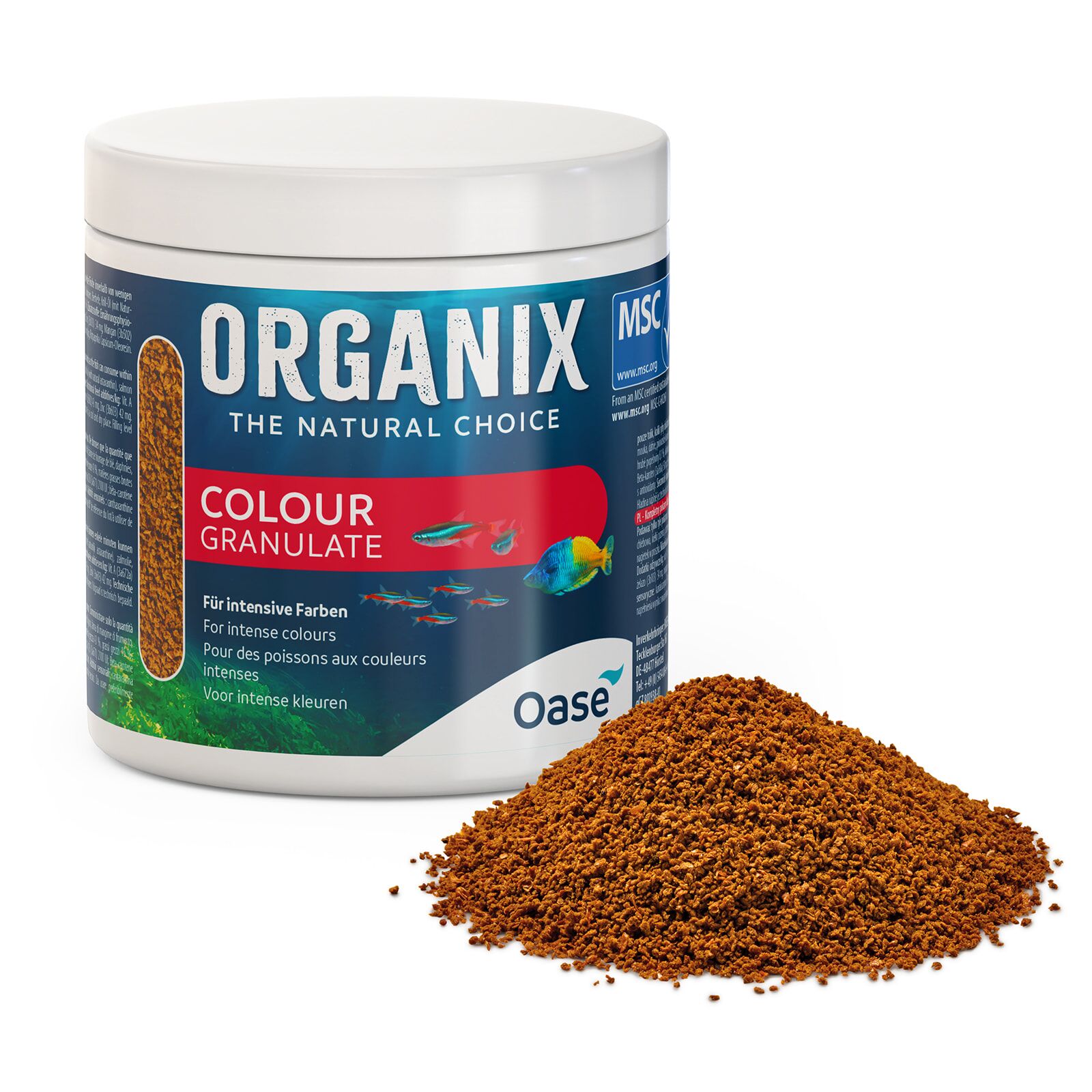 ORGANIX COLOUR GRANULATE 250ml