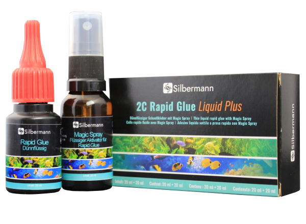 2C RAPID GLUE LIQUID PLUS 20ml+20ml